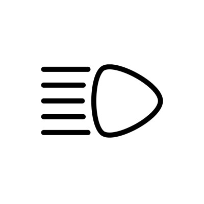 Graphic of headlight created by Industrial Nameplate